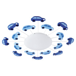 Plafonnier enfant Viki 1 bleu E27 60 W EGLO