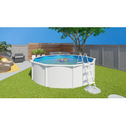 Piscine Saphir Ø 4,85 x 1,2 m - Piscine à parois PVC | TRIGANO