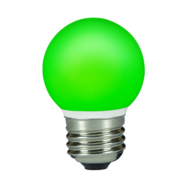 Ampoule boule Color verte LED E27 80 lm 0,5 W SYLVANIA