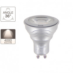 Ampoule LED GU10 Neutre 345lm 5.6W – Éclairage Efficace | XANLITE

