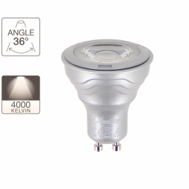 Ampoule spot LED GU10 blanc neutre 345 lm 5,6 W XANLITE