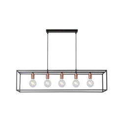 Suspension LED Arthur E27 – Éclairage Élégant | LUCIDE