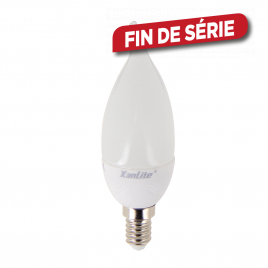 Ampoule coup de vent LED E14 blanc chaud 470 lm 5 W XANLITE