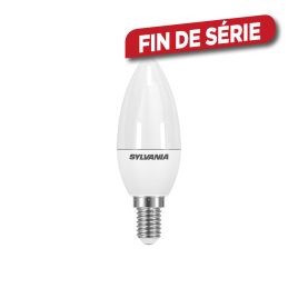 Ampoule flamme LED E14 blanc froid 250 lm 4 W SYLVANIA