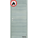 Porte coupe-feu S61 Ardenne 3 points 63 x 201,5 cm THYS
