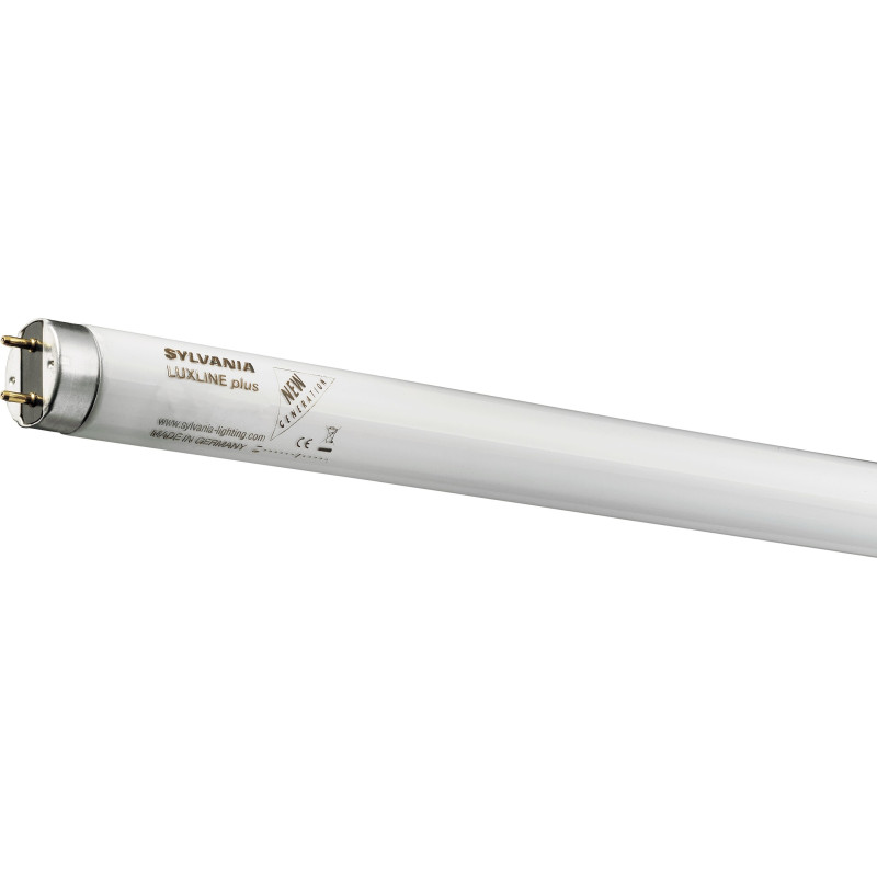 Tube Fluo T8 Luxline Plus blanc chaud 2400 lm 30 W SYLVANIA