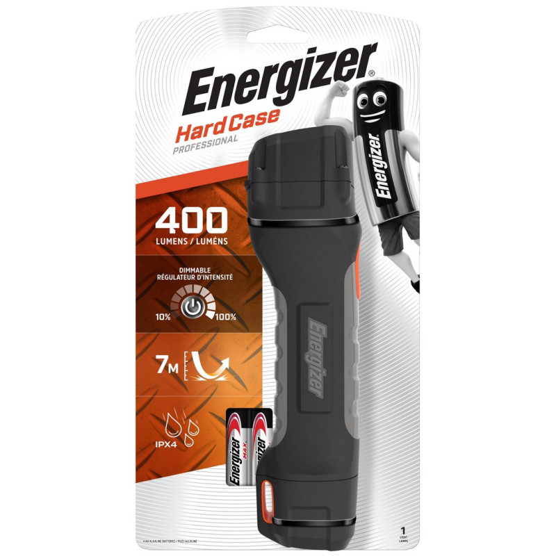 Lampe de poche professionnelle Hardcase 400 lm ENERGIZER