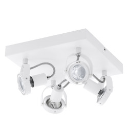 Spot LED Novorio blanc GU10 4 x 5 W EGLO