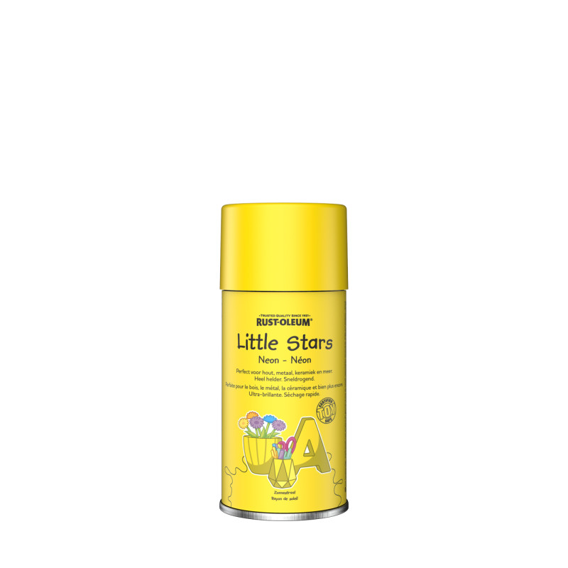 Peinture Little Stars Néon rayon de soleil 0,15 L RUST-OLEUM