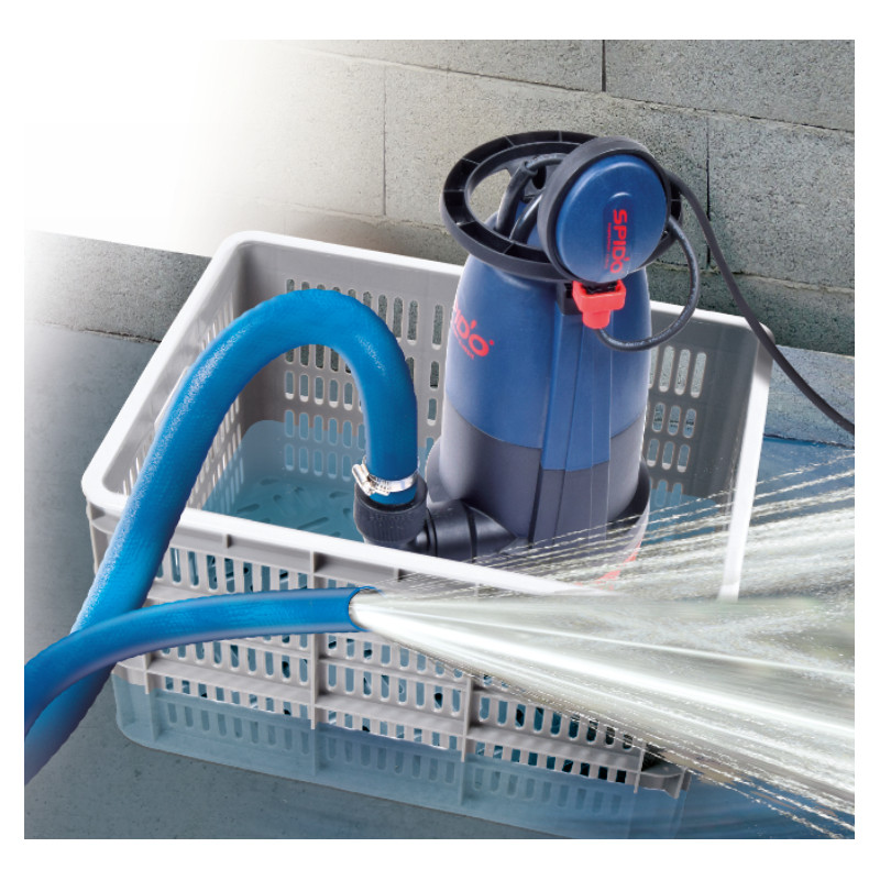 Kit pompe vide-cave 3 en 1 VCDC500 500 W SPIDO