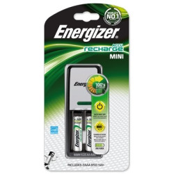 Mini chargeur 2 canaux avec 2 piles AAA 850 mAh ENERGIZER