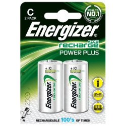 Pile rechargeable Power Plus C HR14 2 pièces ENERGIZER