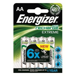 Pile rechargeable Extreme AA 4 pièces ENERGIZER