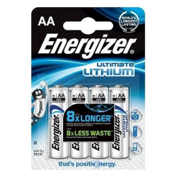 Pile au lithium AA Ultimate Energizer – longue durée | ENERGIZER