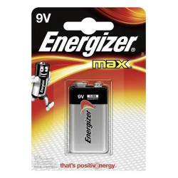Pile Alcaline 9V Max ENERGIZER – Puissance Durable | ENERGIZER