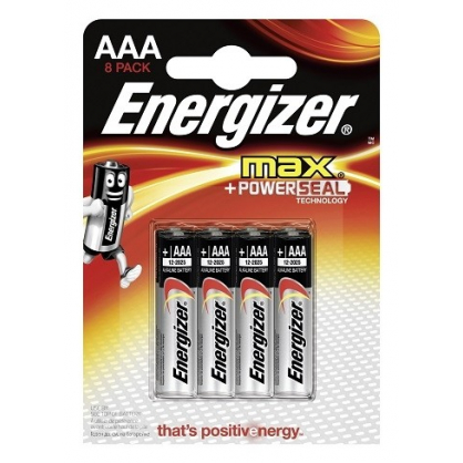 Pile alcaline AAA Max 8 pièces ENERGIZER