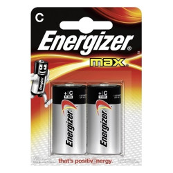 Pile alcaline C Max 2 pièces ENERGIZER