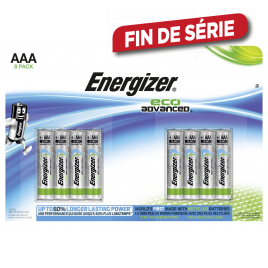 Pile alcaline AAA Eco Advanced 8 pièces ENERGIZER