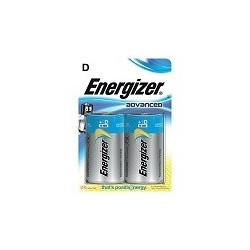 Pile alcaline D-LR20 Eco Advanced 2 pièces ENERGIZER
