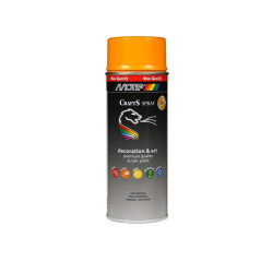 Peinture Spray Jaune Melon Brillante 0,4L – Crafts | MOTIP

