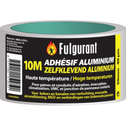 Adhésif aluminium 10m – Ramonage & Chauffage | FULGURANT CHAUFFAGE