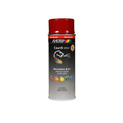 Peinture Spray Rouge Rubis Brillante 0,4L – Finition Parfaite | MOTIP