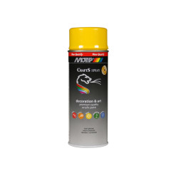 Peinture Spray Jaune Colza Brillante 0,4L – Idéal Crafts | MOTIP

