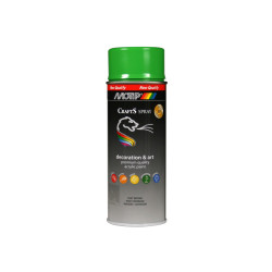 Peinture Spray Crafts Vert Jaune Brillante 0,4L – Effet Métallisé | MOTIP