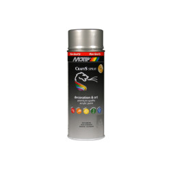 Peinture en spray aluminium blanc brillant 0,4 L MOTIP – finition parfaite | MOTIP