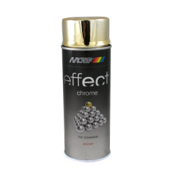 Peinture Chrome Dorée 0,4L MOTIP – Effet Métallique | MOTIP