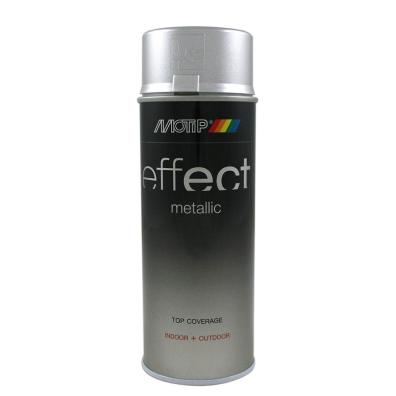 Peinture métallique en spray 0,4 L Deco effect