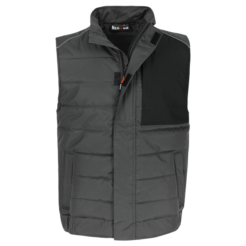 Bodywarmer Diomedes anthracite S HEROCK