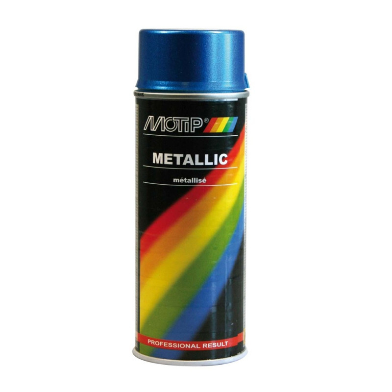 Peinture Metallic Bleue 0,4L MOTIP – Éclat Durable | MOTIP