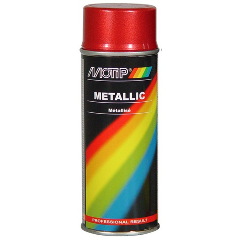 Peinture Metallic Rouge 0,4L MOTIP – Éclat Durable | MOTIP