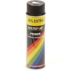 Primer en spray noir 0,5L MOTIP – Sous-couche parfaite | MOTIP