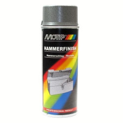 Peinture martelée grise 0,4L – Effet unique | MOTIP