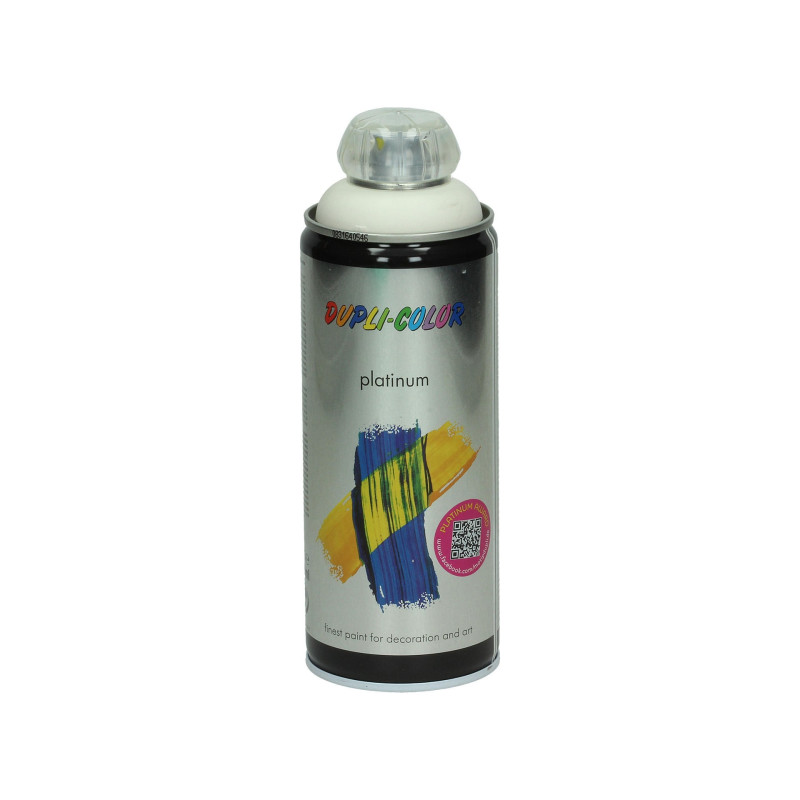 Peinture Platinum blanc pur satinée 0,4 L DUPLI-COLOR