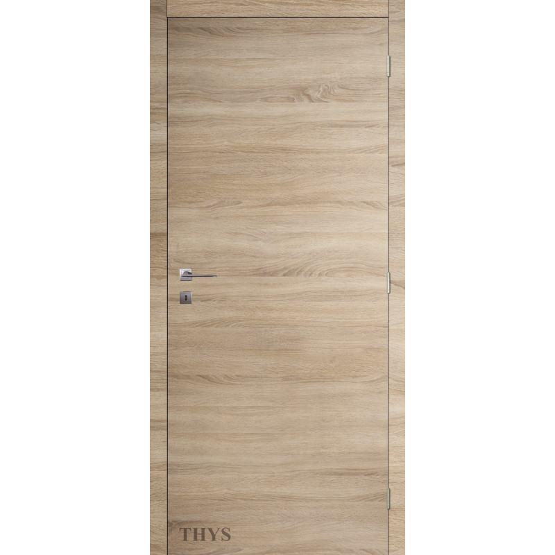 Bloc porte intérieur 73cm - Huisserie fin de chantier - 4 traits laqué  blanc fini, Standard ou sur mesure