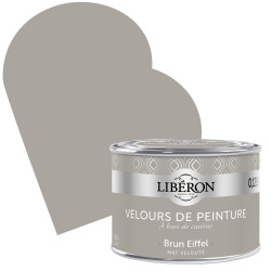 Peinture Brun Eiffel Velours Mat 0,125 L – Finition Douce | LIBERON
