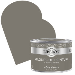 Peinture Gris Vison Mat 0,125 L – Velours & Mat | LIBERON