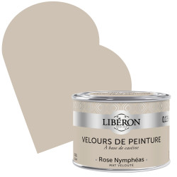 Peinture Velours Rose Nymphéas Mate 0,125L – Finition Douce | LIBERON