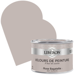 Peinture Velours Rose Bagatelle Mate 0,125L | LIBERON