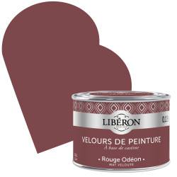 Peinture Velours Rouge Odéon Mate 0,125L LIBERON – Finition Parfaite | LIBERON