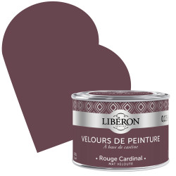 Peinture Velours Rouge Cardinal Mate 0,125L – Finition Parfaite | LIBERON