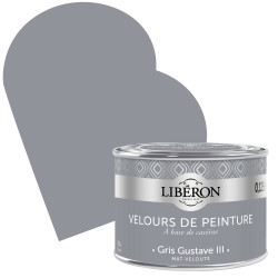 Peinture Velours Gris Gustave III Mate 0,125L – Finition Douce | LIBERON
