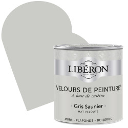 Peinture Velours Gris Saunier Mate 0,5L – Finition Douce | LIBERON