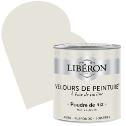 Peinture Velours Poudre de Riz Mat 0,5 L – Finition Douce | LIBERON