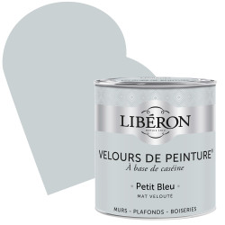 Peinture Velours Petit Bleu Mate 0,5L – Finition Douce | LIBERON