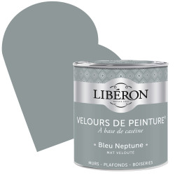 Peinture Bleu Neptune Velours Mat 0,5L – Finition Douce | LIBERON