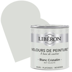 Peinture Velours Blanc Cristallin Mate 0,5L – Finition Douce | LIBERON